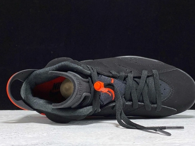 OG 384664-060 Black Jordan 6 Retro Infrared Air 0729